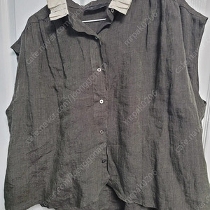 제평주호 린넨 블라우스