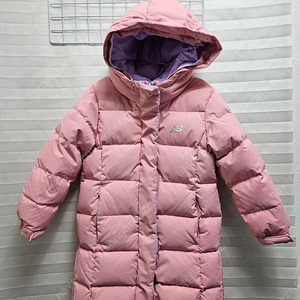 뉴발란스 키즈 양면 리버시블 롱패딩 구스다운점퍼 사이즈 120