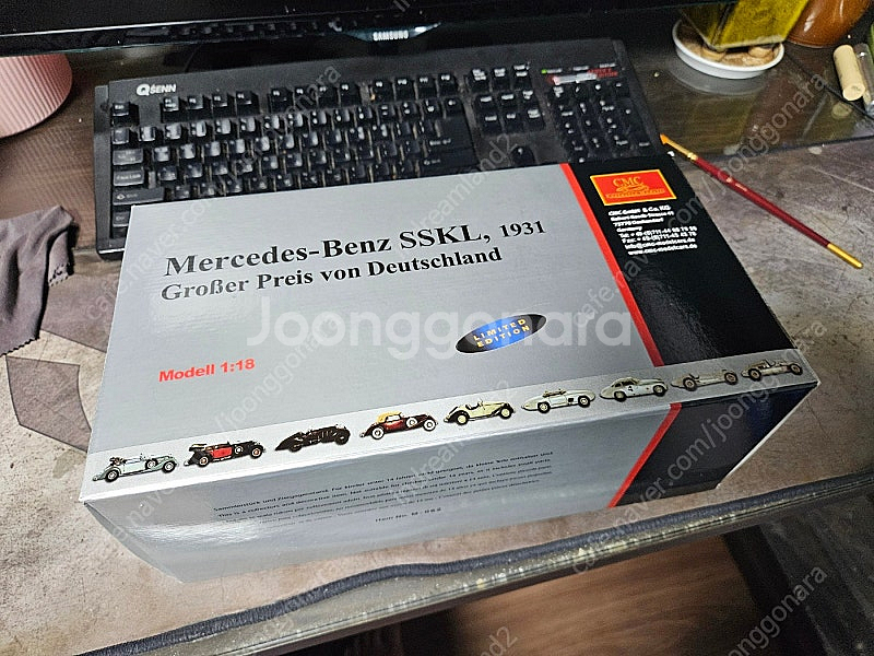 1:18 CMC 벤츠 SSKL 다이캐스트--4
