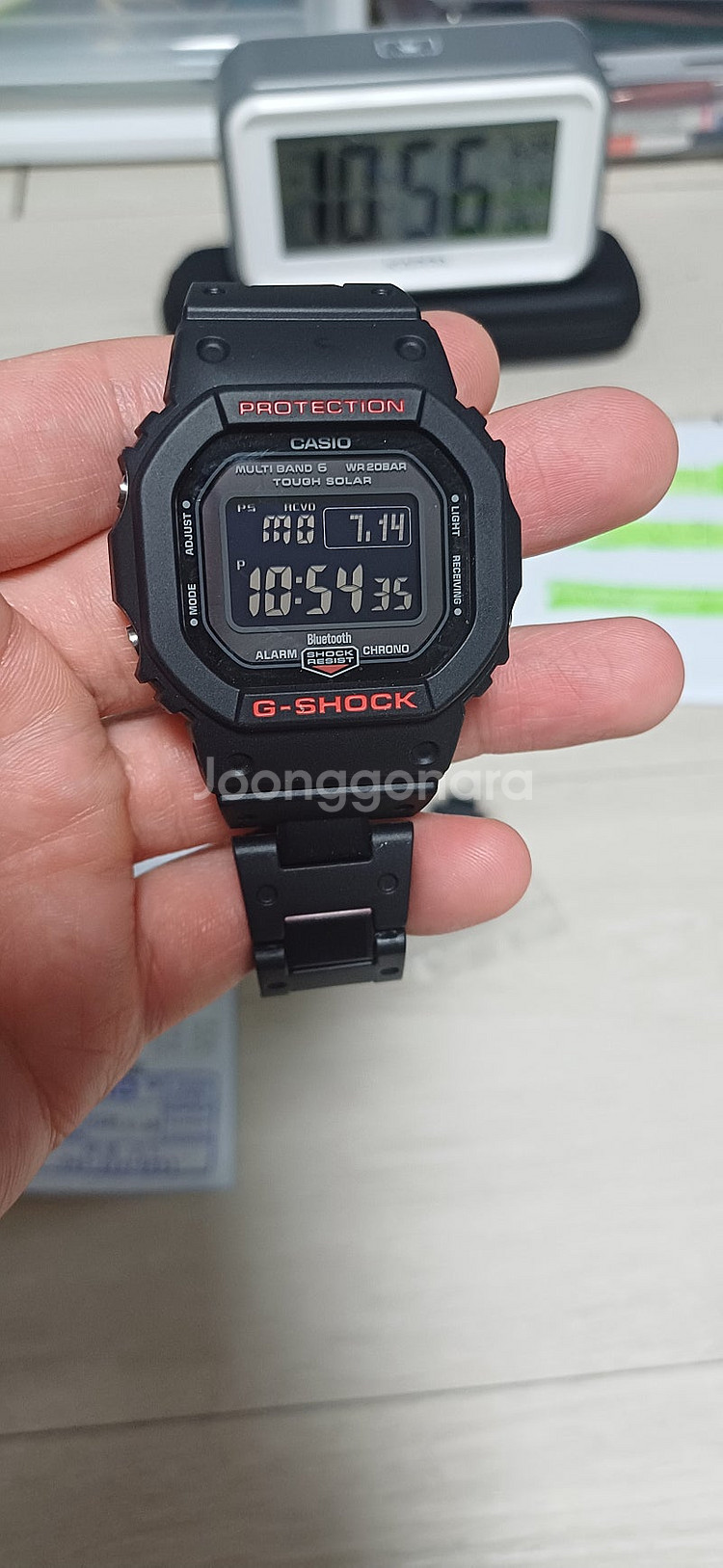 지샥 터프솔라겸 블루투스 GW-B5600HR-1DR 카...--1