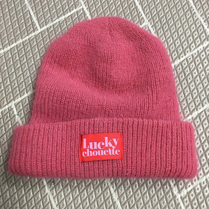 새상품 럭키슈에뜨 앙고라 니트 비니 / 랑방 마인 오브제 타임 럭키슈에뜨 산드로 마쥬 오르 시에 시스템