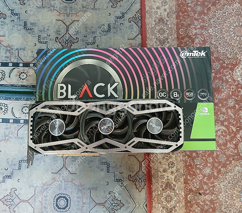 Rtx3070 이엠텍 블랙에디션--0