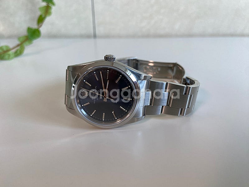 롤렉스 Rolex 에어킹 OP34 14000m 블루다이...--1