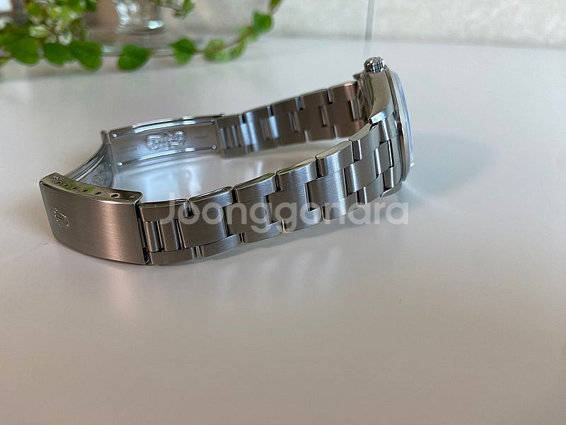 롤렉스 Rolex 에어킹 OP34 14000m 블루다이...--4