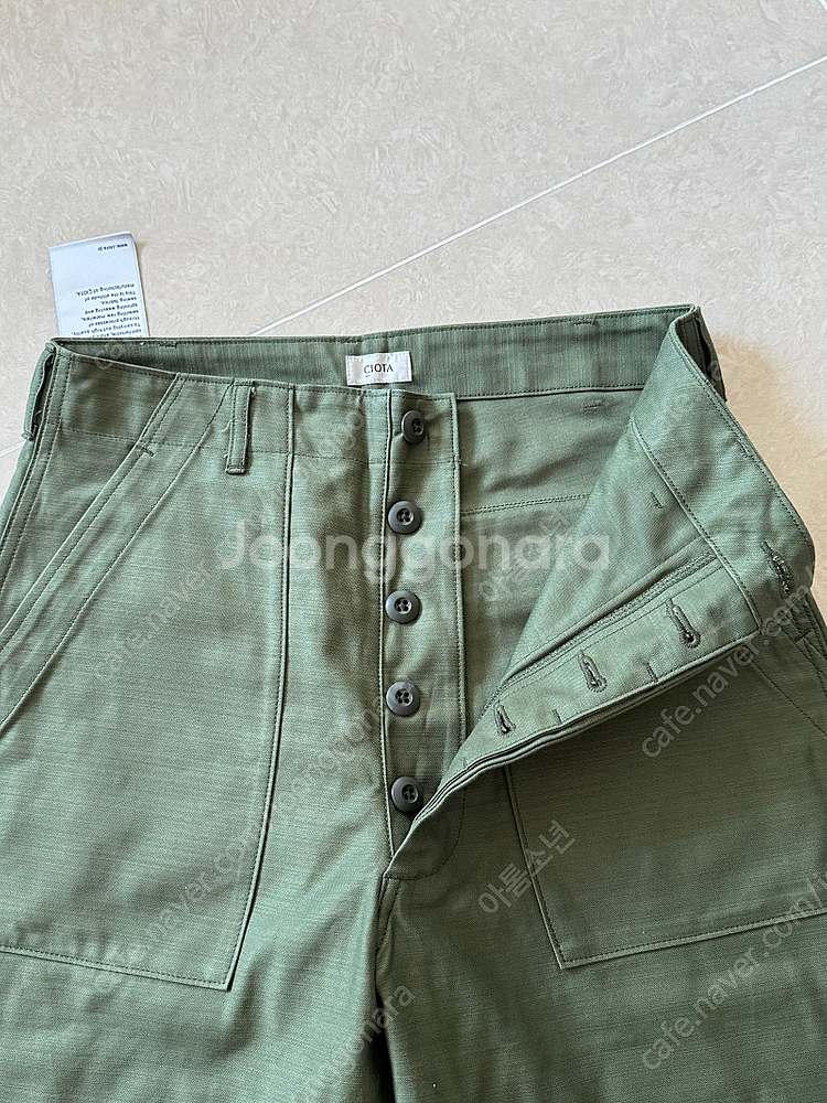CIOTA 시오타 베이커 팬츠--1