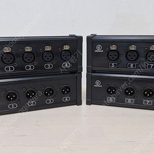RJ45 CAT6 TO XLR 이더넷 익스텐더 팝니다.