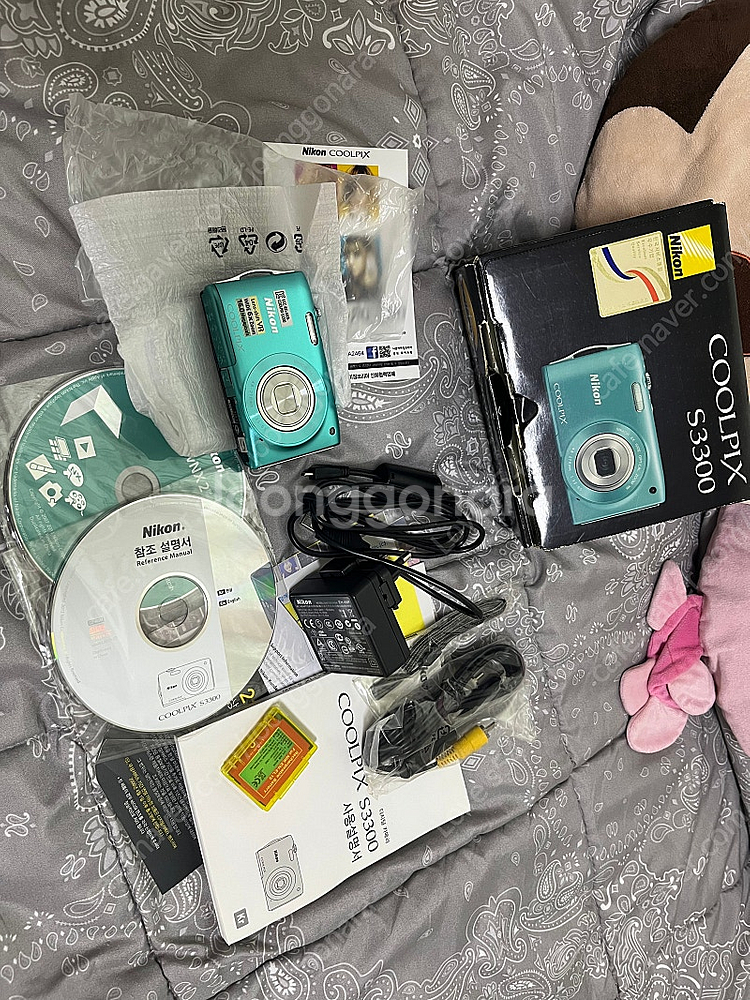 [풀셋] 니콘 쿨픽스 S3300 민트 새제품급 추가 호...--0