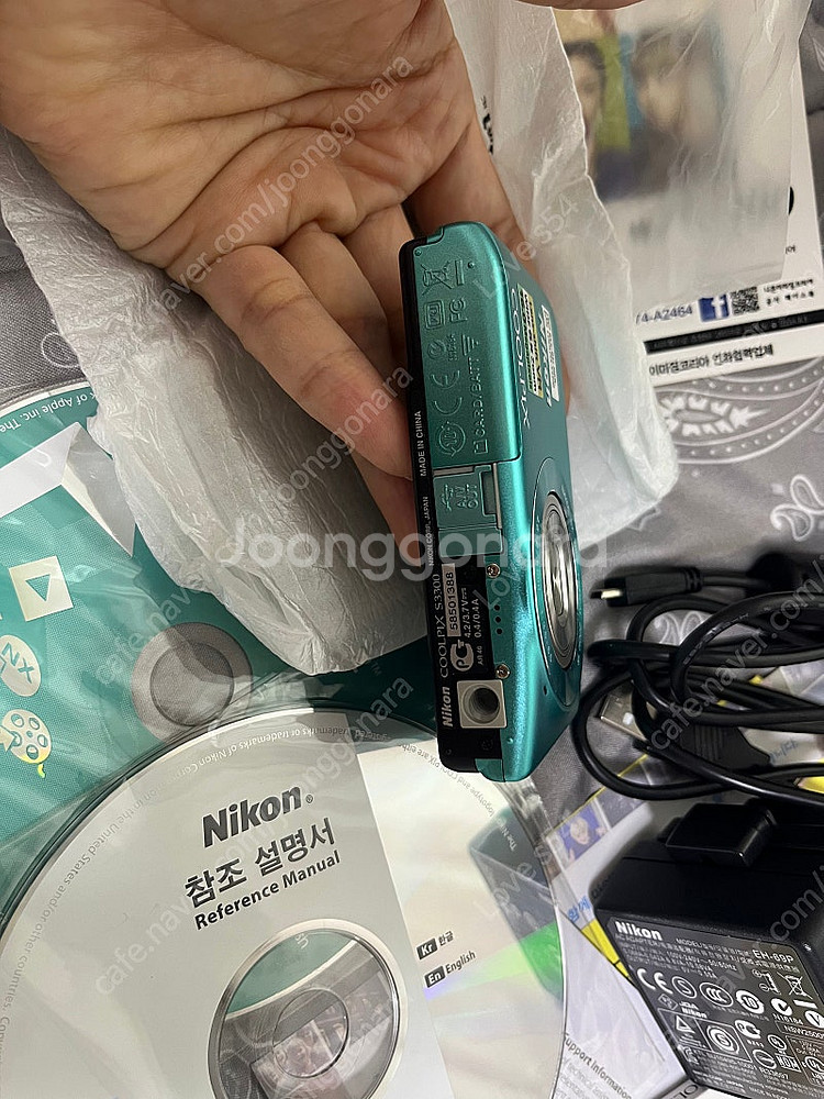 [풀셋] 니콘 쿨픽스 S3300 민트 새제품급 추가 호...--2