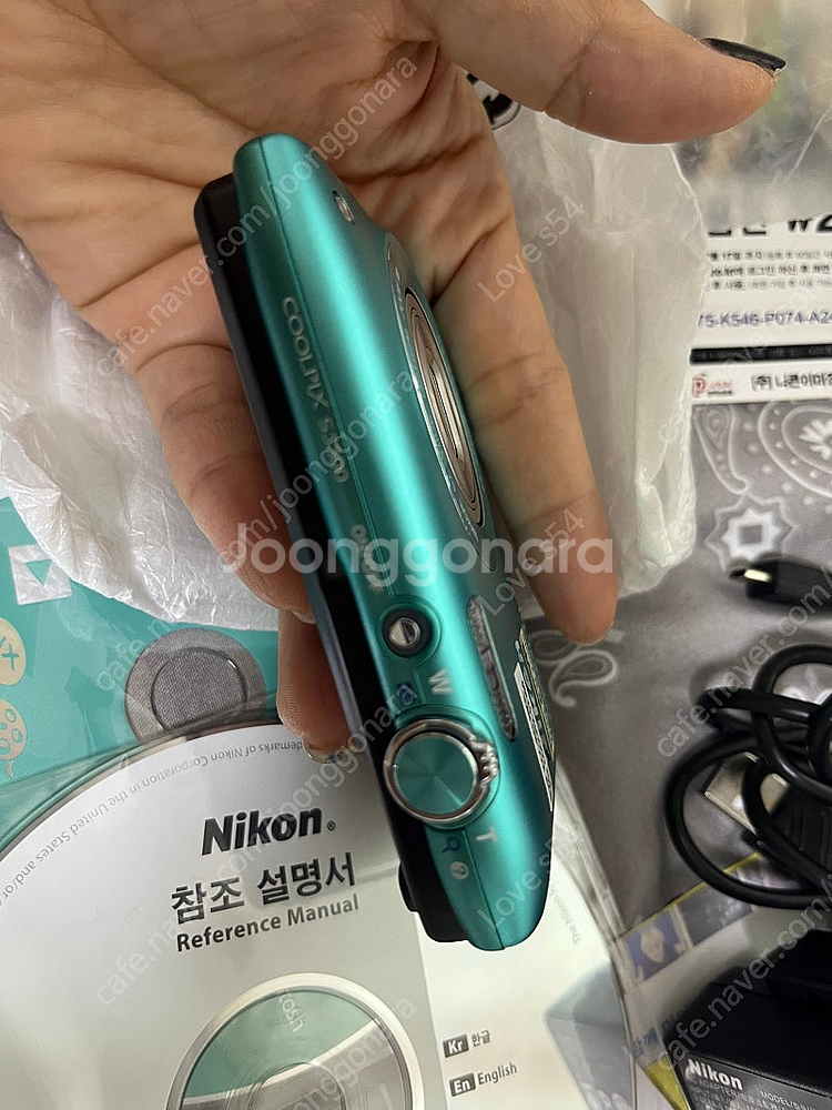 [풀셋] 니콘 쿨픽스 S3300 민트 새제품급 추가 호...--6