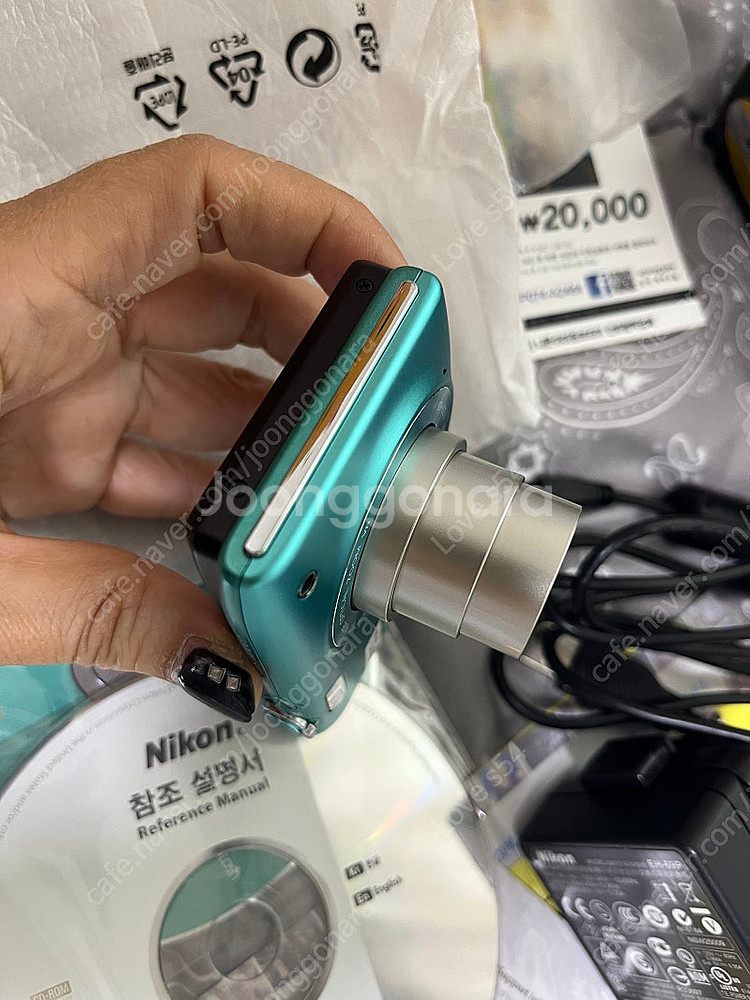 [풀셋] 니콘 쿨픽스 S3300 민트 새제품급 추가 호...--8