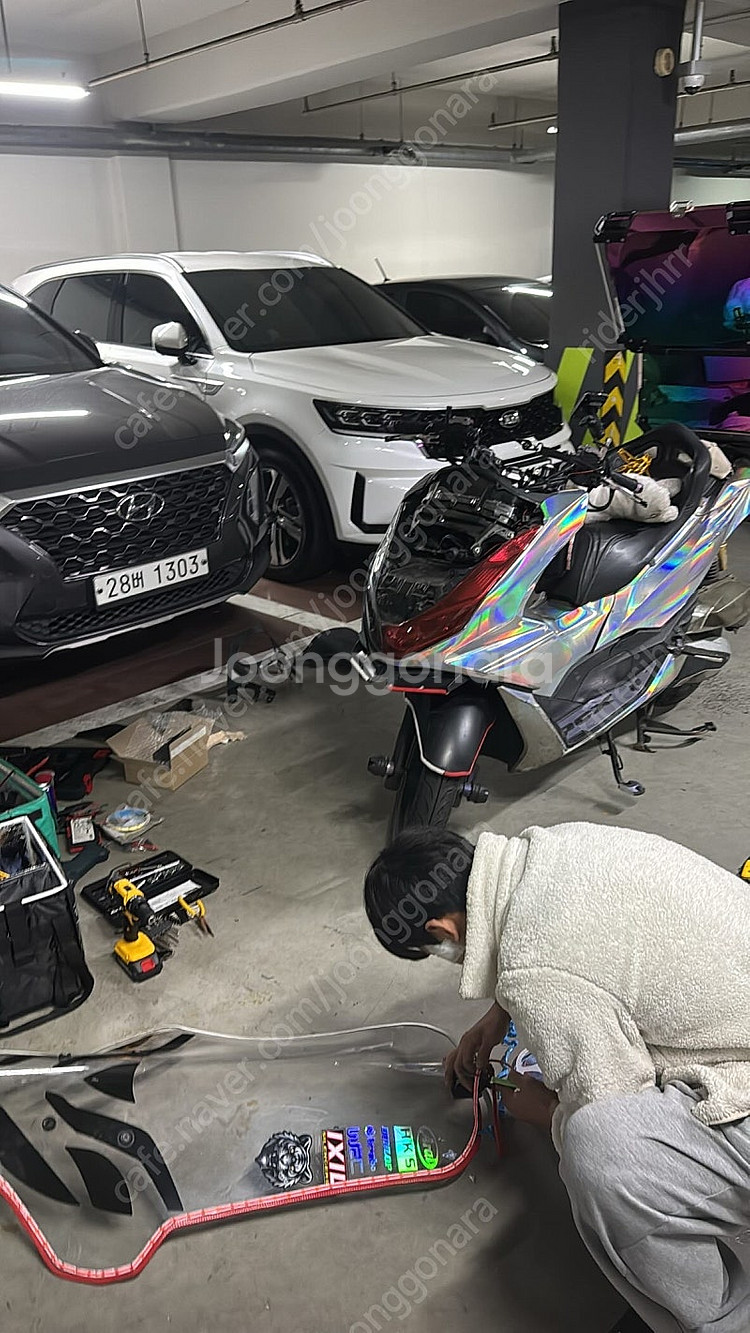 Pcx125 21년식 풀튜닝--1