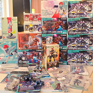 (스압주의) 기동전사 건담 지쿠악스 소장품 정리합니다