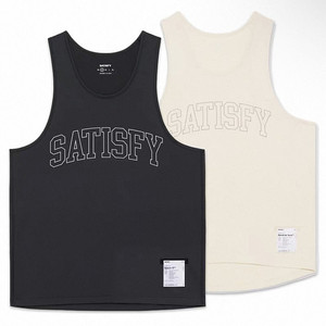 좌쓰 Satisfy Auralite Tech Singlet 새티스파이 아우라라이트 테크 싱글렛 크림 블랙