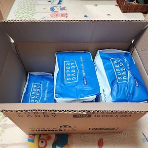 [미개봉] 슈퍼대디 미스터팽 매직슬림 썸머 팬티 빅형 90매 (5팩)