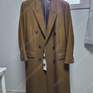 마마가리 더블 코트 MTR LONG DOUBLE COAT 브라운 48 새상품