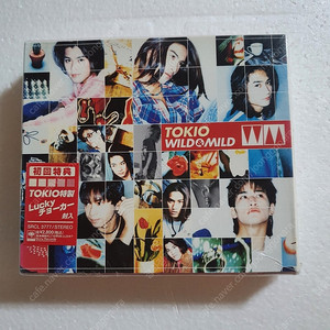토키오 TOKIO WILD&MILD 일본 한정반 CD 미개봉 새상품