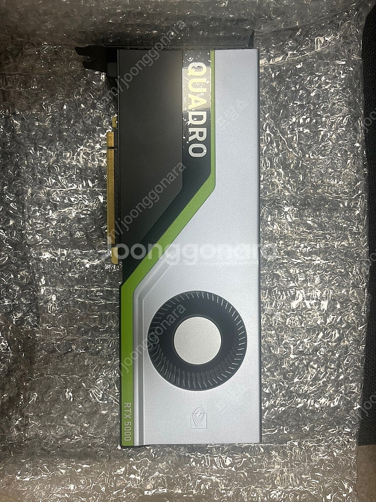 NVIDIA RTX5000 그래픽카드 2장 판매합니다.--0