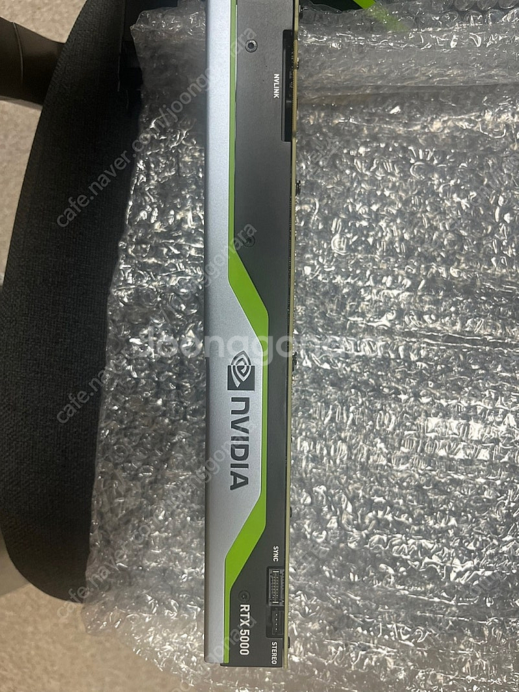 NVIDIA RTX5000 그래픽카드 2장 판매합니다.--1