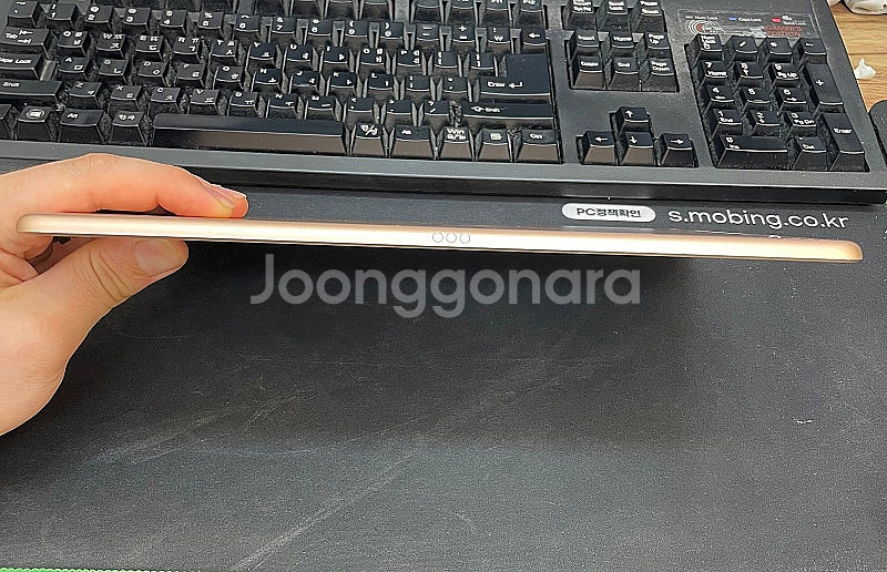 아이패드에어3세대 셀룰러 골드 64GB 가성비좋은 중고...--6