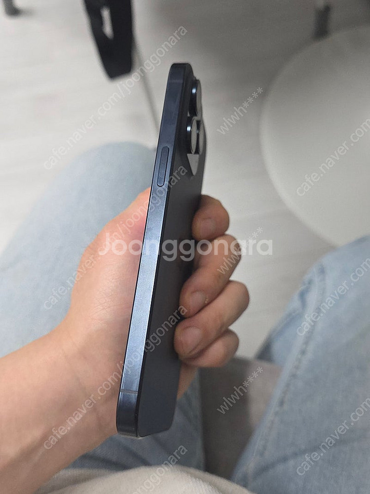 아이폰 15프로맥스 256gb 블루--3