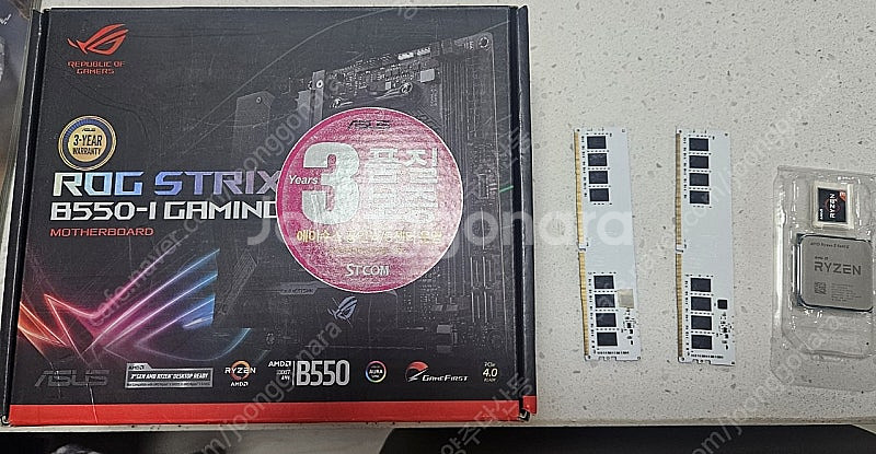 5600x,B550 i 게이밍 wifi 보드, ddr4...--1