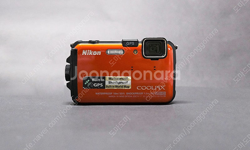 (작례) 니콘 쿨픽스 COOLPIX AW100 오렌지--0
