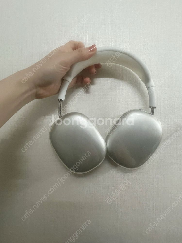 에어팟 맥스 실버 풀박 상태좋아요--4