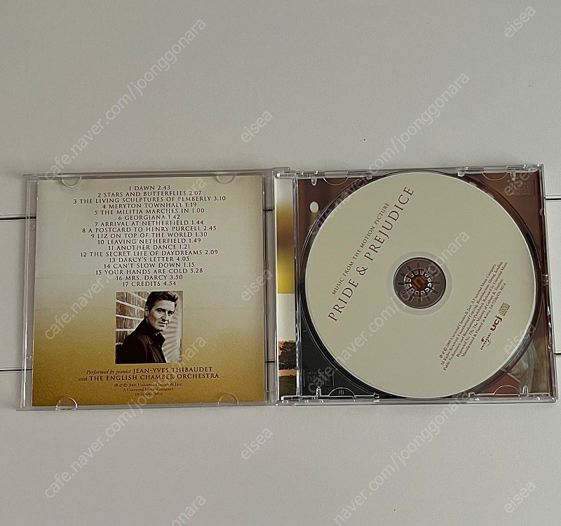 영화 오만과편견 OST CD 이미지