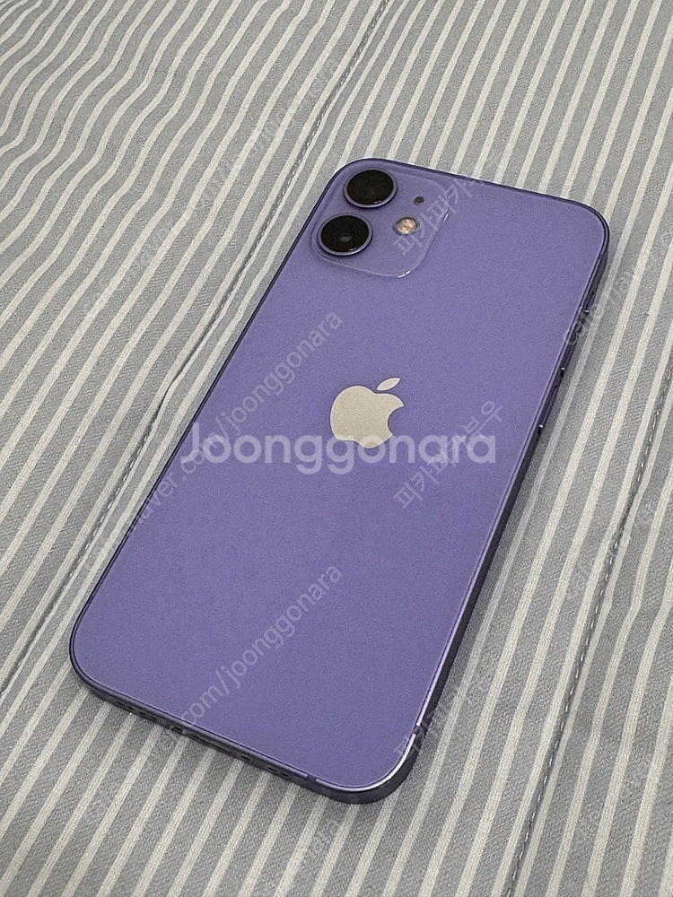 아이폰12미니 퍼플 128gb S급--0