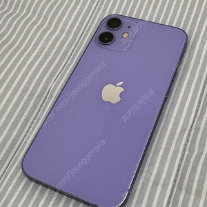 아이폰12미니 퍼플 128gb S급