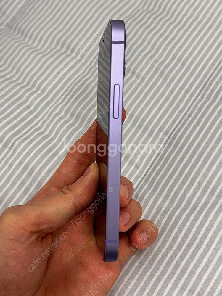 아이폰12미니 퍼플 128gb S급--4