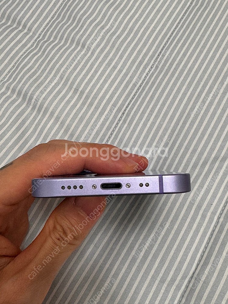 아이폰12미니 퍼플 128gb S급--6