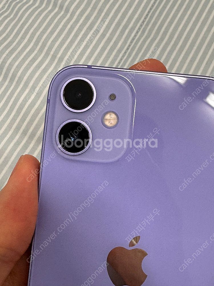 아이폰12미니 퍼플 128gb S급--7