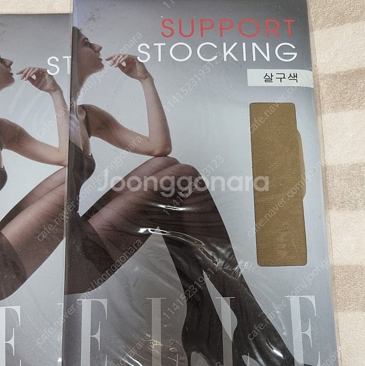 엘르 고급 팬티 스타킹 5개 일괄--1