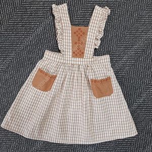 아폴리나 에이프런 원피스 3-5y