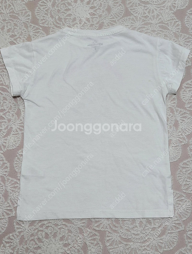 여아 반팔티 110 티셔츠 탑텐 부드럽고 시원 유아 아...--1