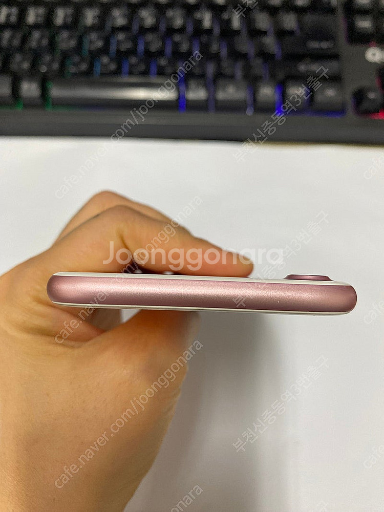 202191 아이폰7 로즈골드 A급 32GB 무잔상 배...--3