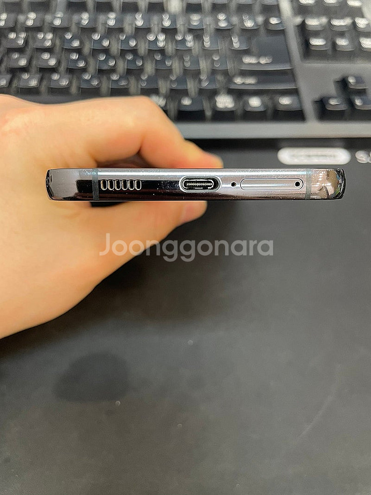 갤럭시S22플러스 블랙 256GB 무잔상 상태좋은 중고...--5