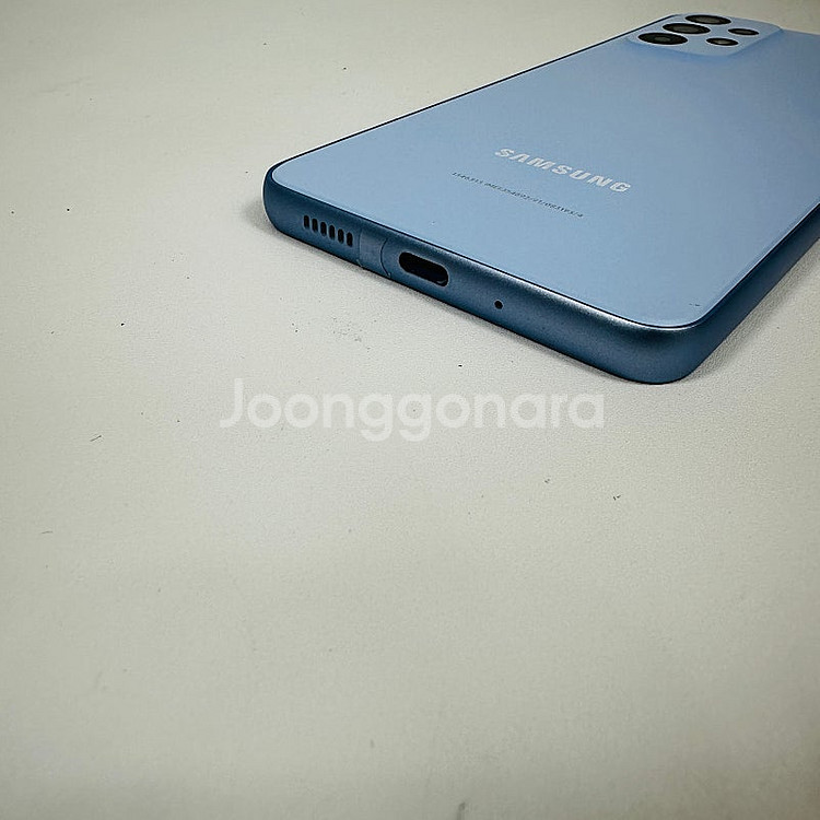 * A336N 갤럭시 A33 128GB 블루 외관깔끔/...--3
