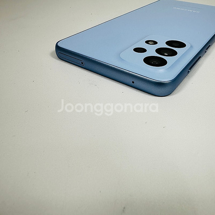 * A336N 갤럭시 A33 128GB 블루 외관깔끔/...--5