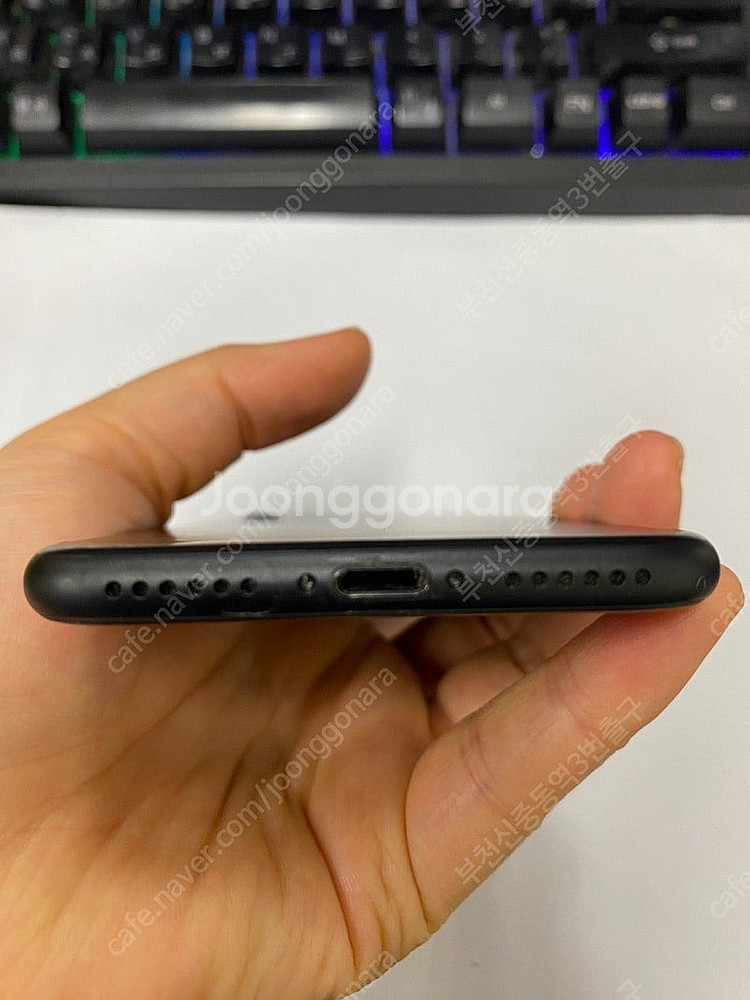 202200 아이폰7 매트블랙 A급 32GB 무잔상 배...--6