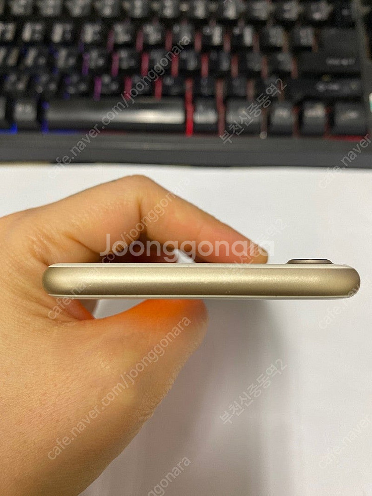 197396 아이폰7 골드 A급 32GB 무잔상 배터리...--3