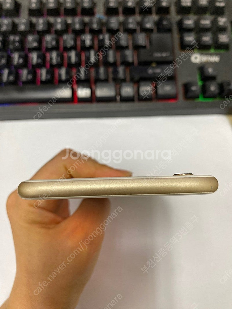 205446 아이폰6S플러스 아이폰6S+ 골드 외관깔끔...--3