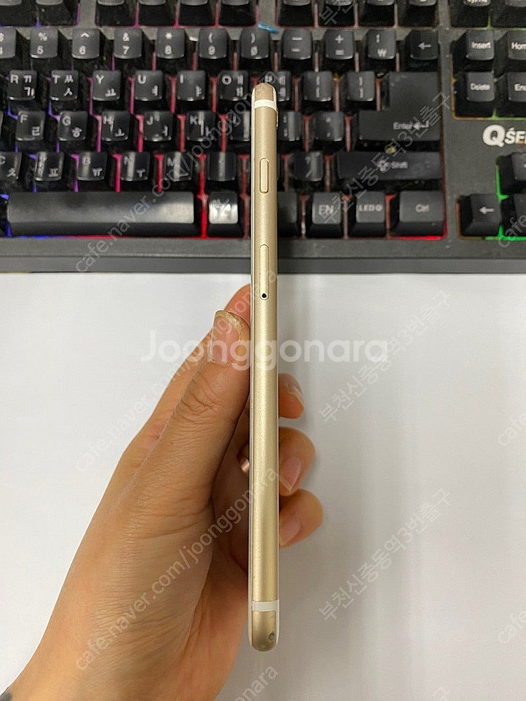 205446 아이폰6S플러스 아이폰6S+ 골드 외관깔끔...--5