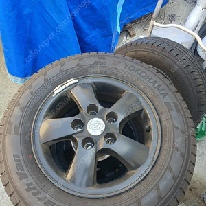 구형스타렉스휠 포터휠 타이어 리어13인치휠 bmw18인치휠 포터 세팅 225 45 18