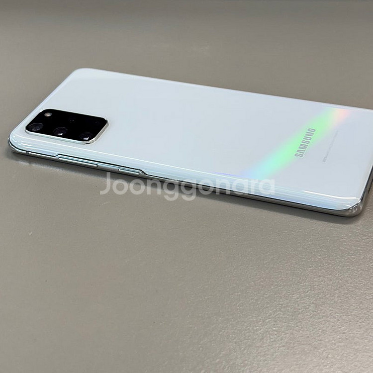 갤럭시S20플러스 화이트색상 256용량 미파손 무잔상 가성비 꿀매물 서브용 배달용 게임용 추천 11만판매합니다--8