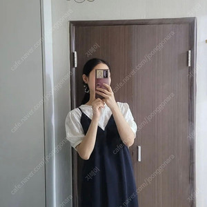 비뮤즈맨션 티셔츠 뷔스티에원피스 세트