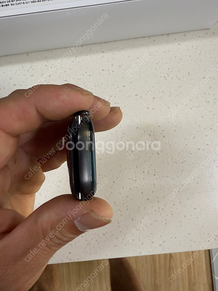 애플워치6 44mm 블랙티타늄팝다--5
