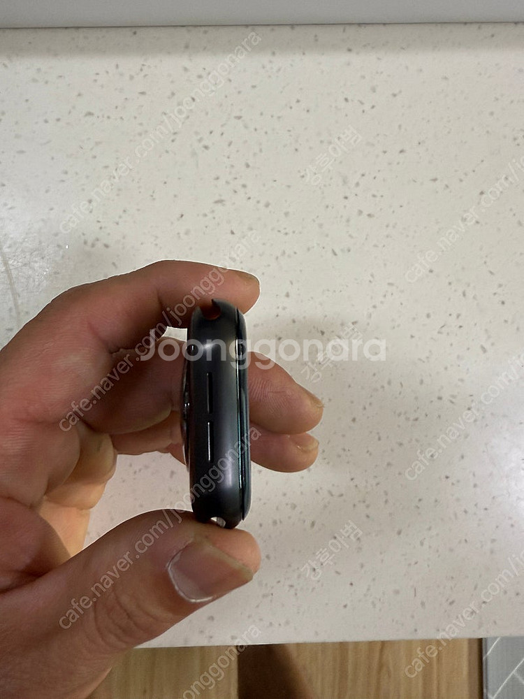 애플워치6 44mm 블랙티타늄팝다--6
