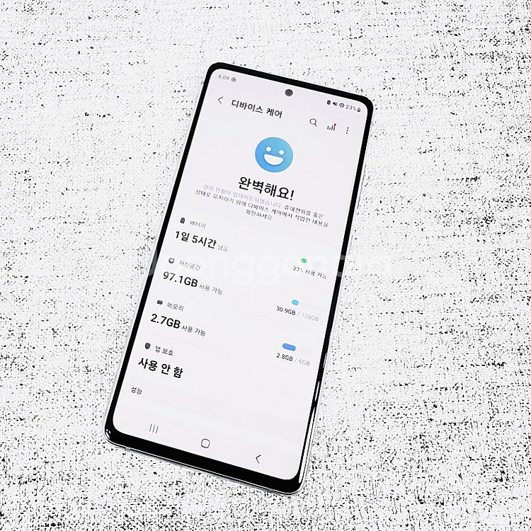 외관SSS급 무잔상 갤럭시 S20FE 화이트색상 128...--9